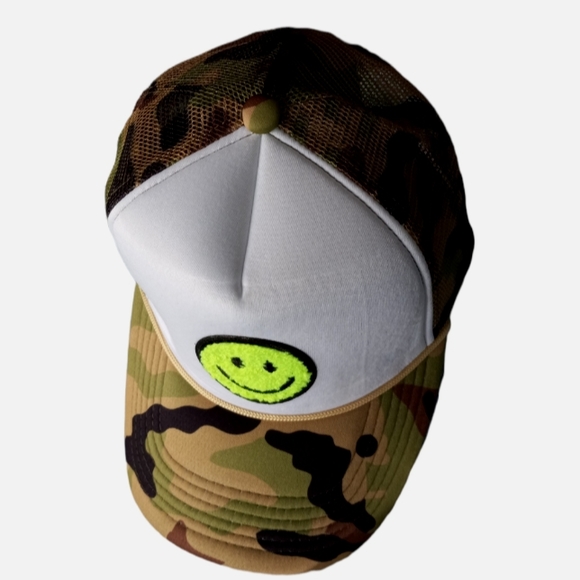 Smiley trucker hat - Picture 2 of 2